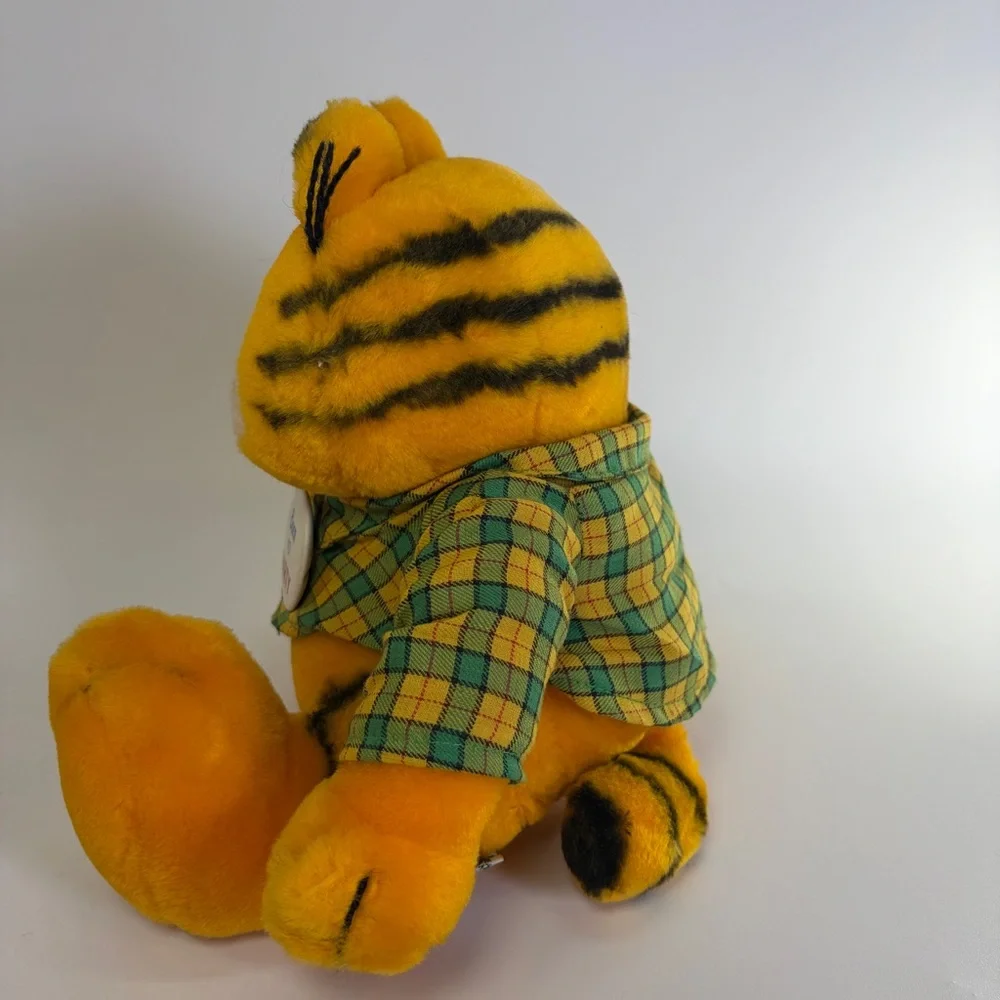 VTG 1981‎ Dakin Stuffed Plush Garfield Cat - Born to Party NO Lampshade